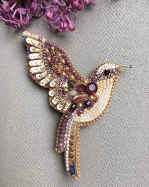 🕊️ Royal Bird Brooch – Kurta Pin for Boys by Tiny Pattu