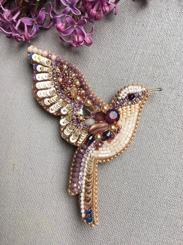 🕊️ Royal Bird Brooch – Kurta Pin for Boys by Tiny Pattu